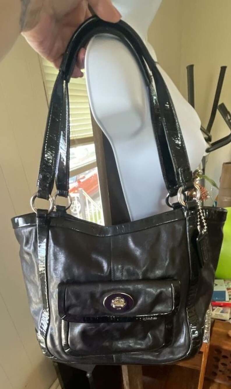 Y2K Coach Cricket Turnlock Tote **PROJECT**